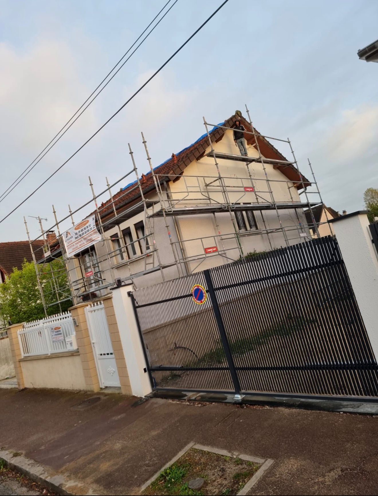 La nouvelle toiture - Réalisation toiture 1