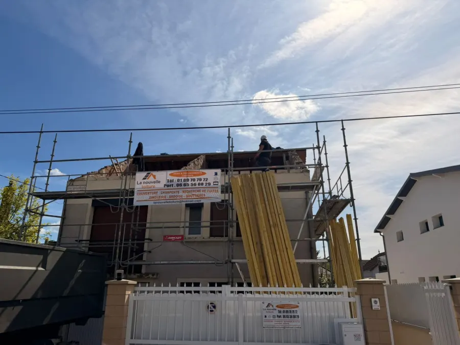 La nouvelle toiture - Réalisation toiture 2