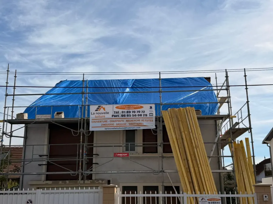 La nouvelle toiture - Réalisation toiture 11