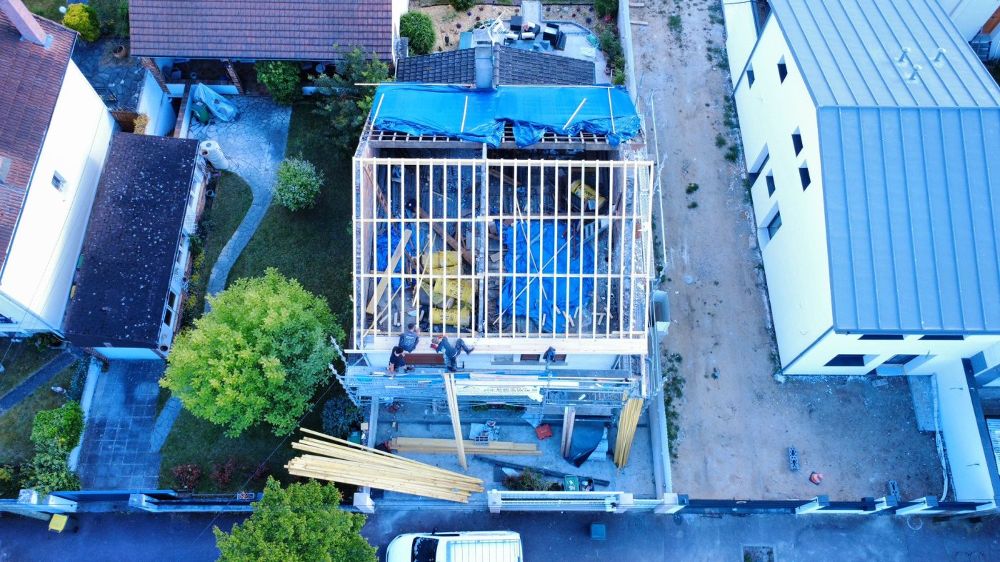 La nouvelle toiture - Réalisation toiture 12