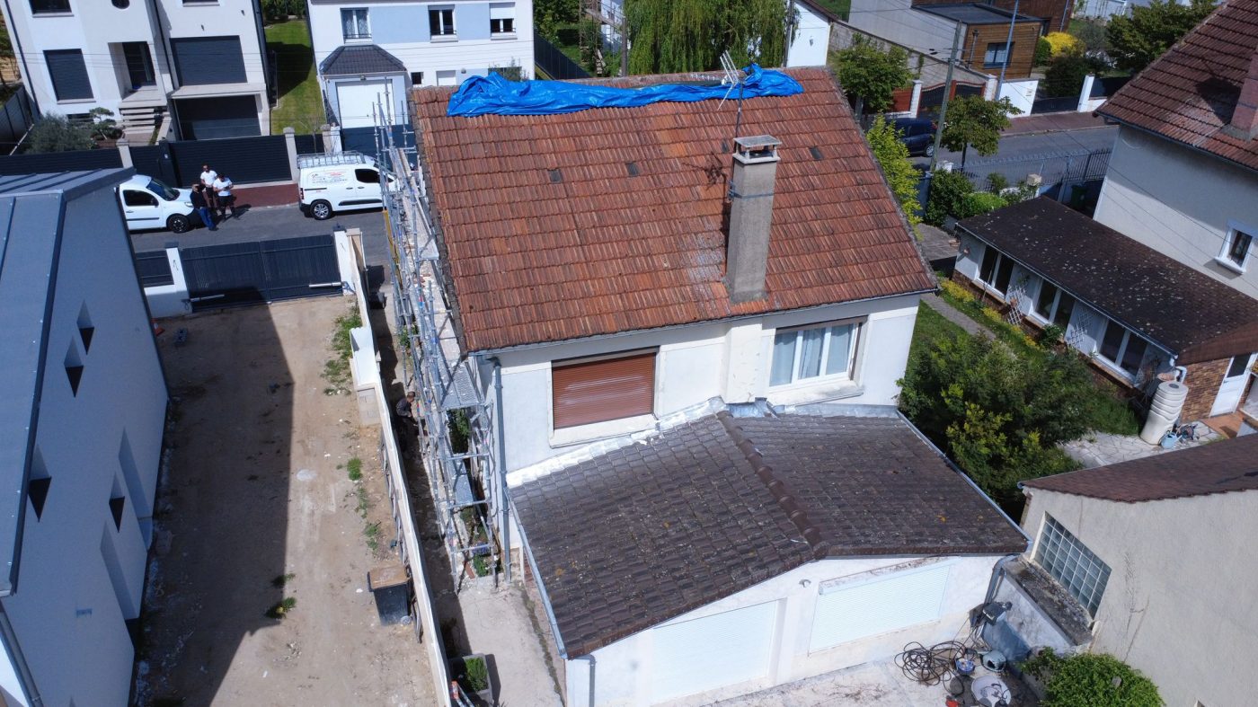 La nouvelle toiture - Réalisation toiture 15