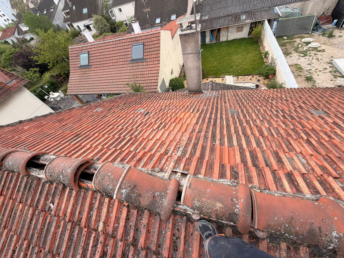La nouvelle toiture - Réalisation toiture 27