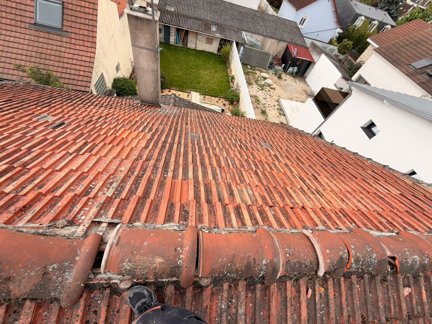 La nouvelle toiture - Réalisation toiture 30