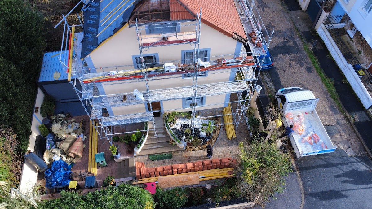 La nouvelle toiture - Réalisation charpente 3